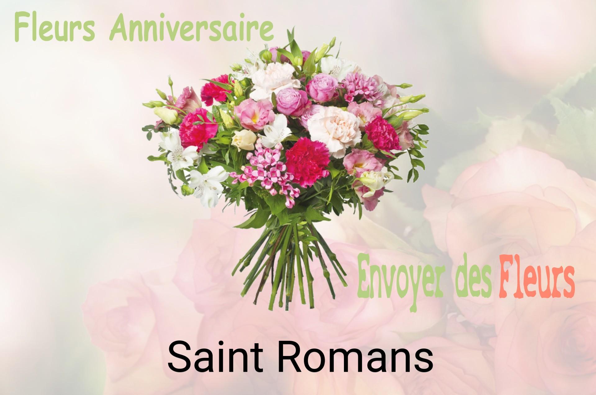 Bouquet de fleurs d’anniversaire livré à Saint-Romans