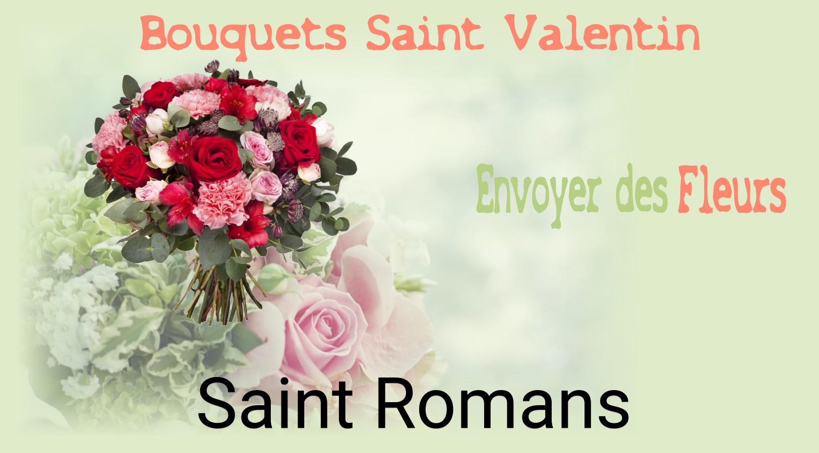 Roses de Saint-Valentin livrées à Saint-Romans